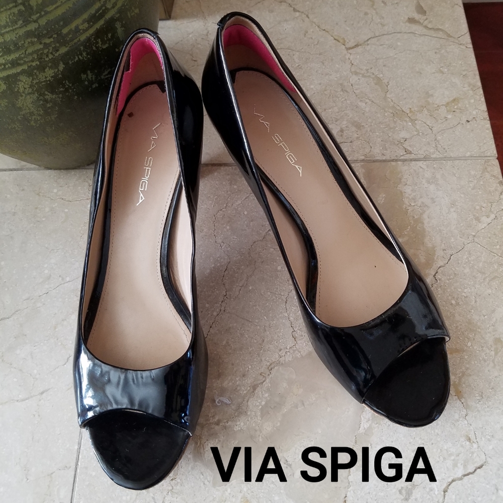 VIA SPIGA Leather Heels